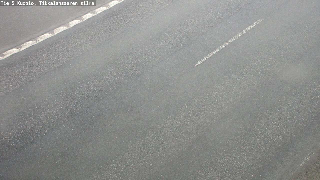 Weather Camera Image Road 5 Kuopio, Tikkalansaari, Kuopio, Pohjois-Savo