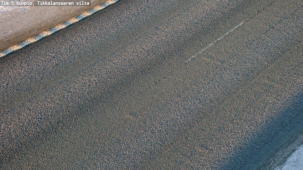 Weather Camera Image Väg 5 Kuopio, Tikkalansaari, Kuopio, Pohjois-Savo