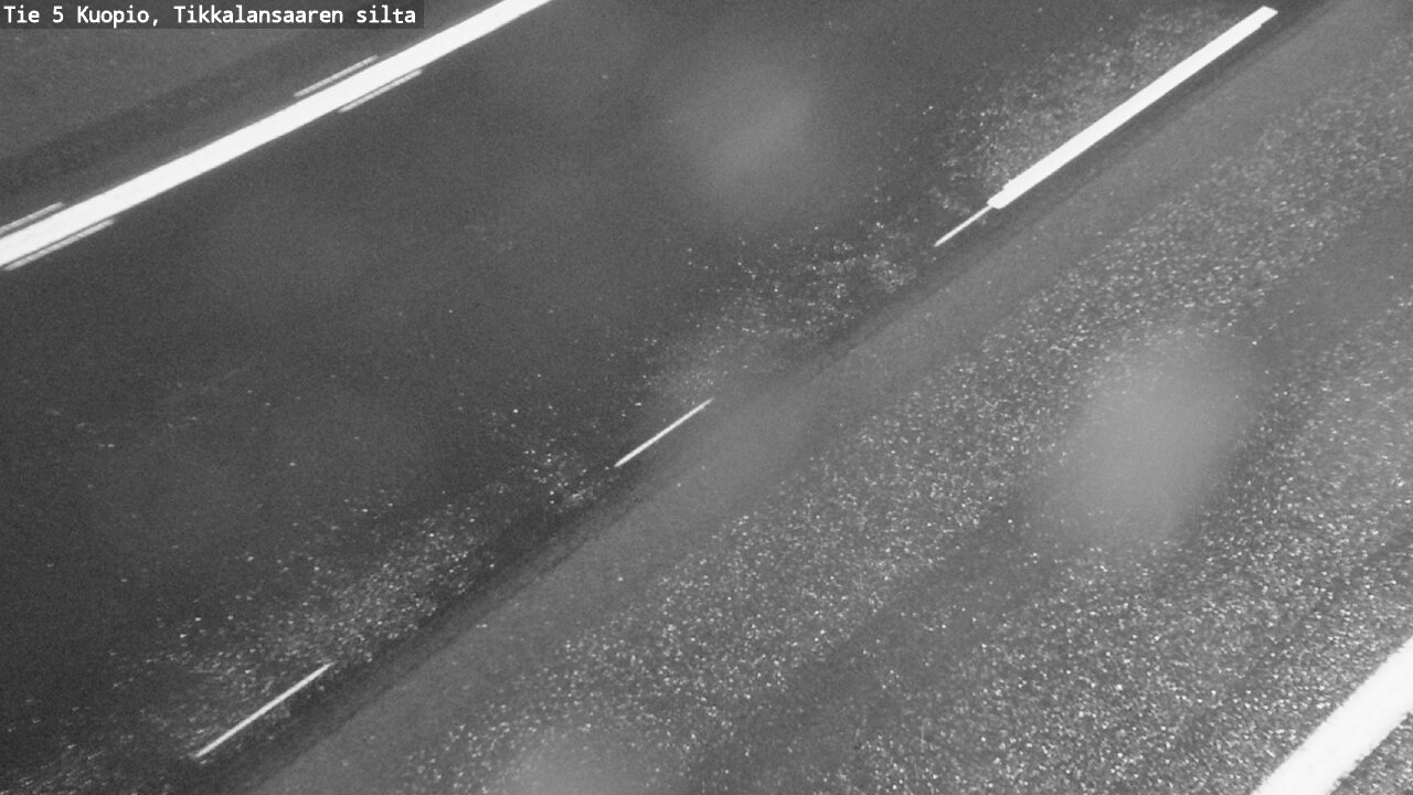 Weather Camera Image Road 5 Kuopio, Tikkalansaari, Kuopio, Pohjois-Savo