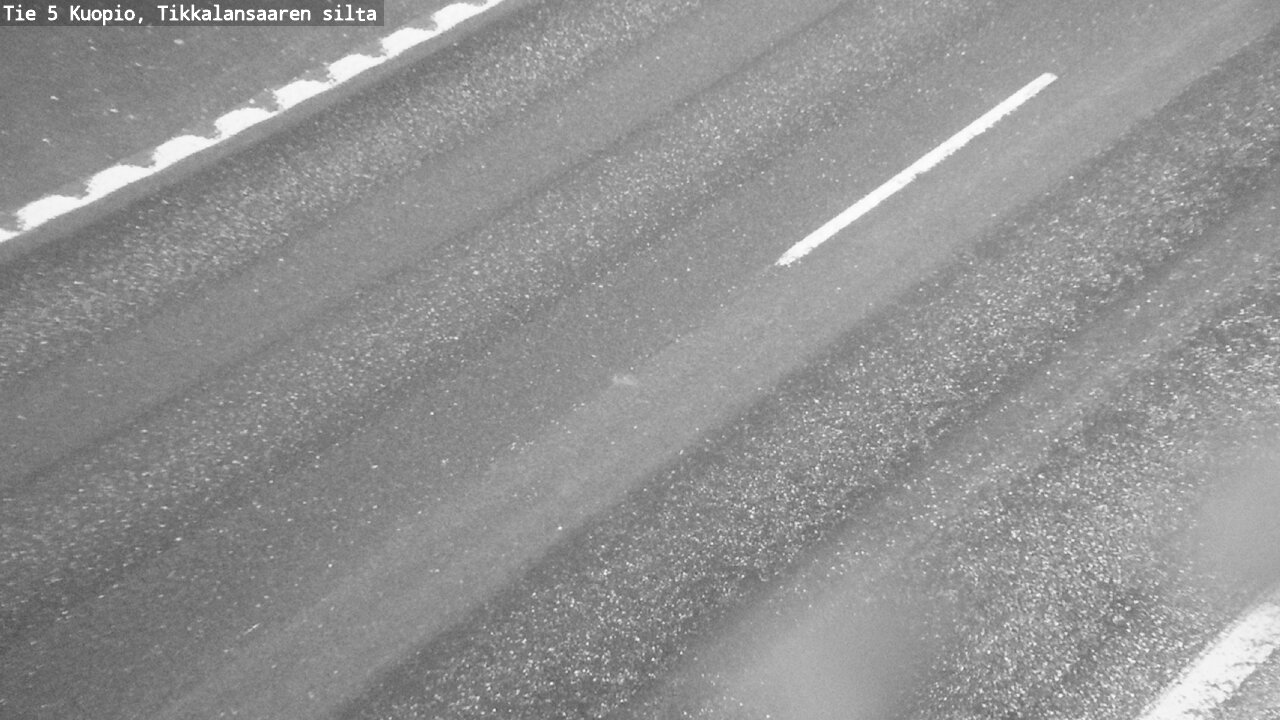 Weather Camera Image Road 5 Kuopio, Tikkalansaari, Kuopio, Pohjois-Savo