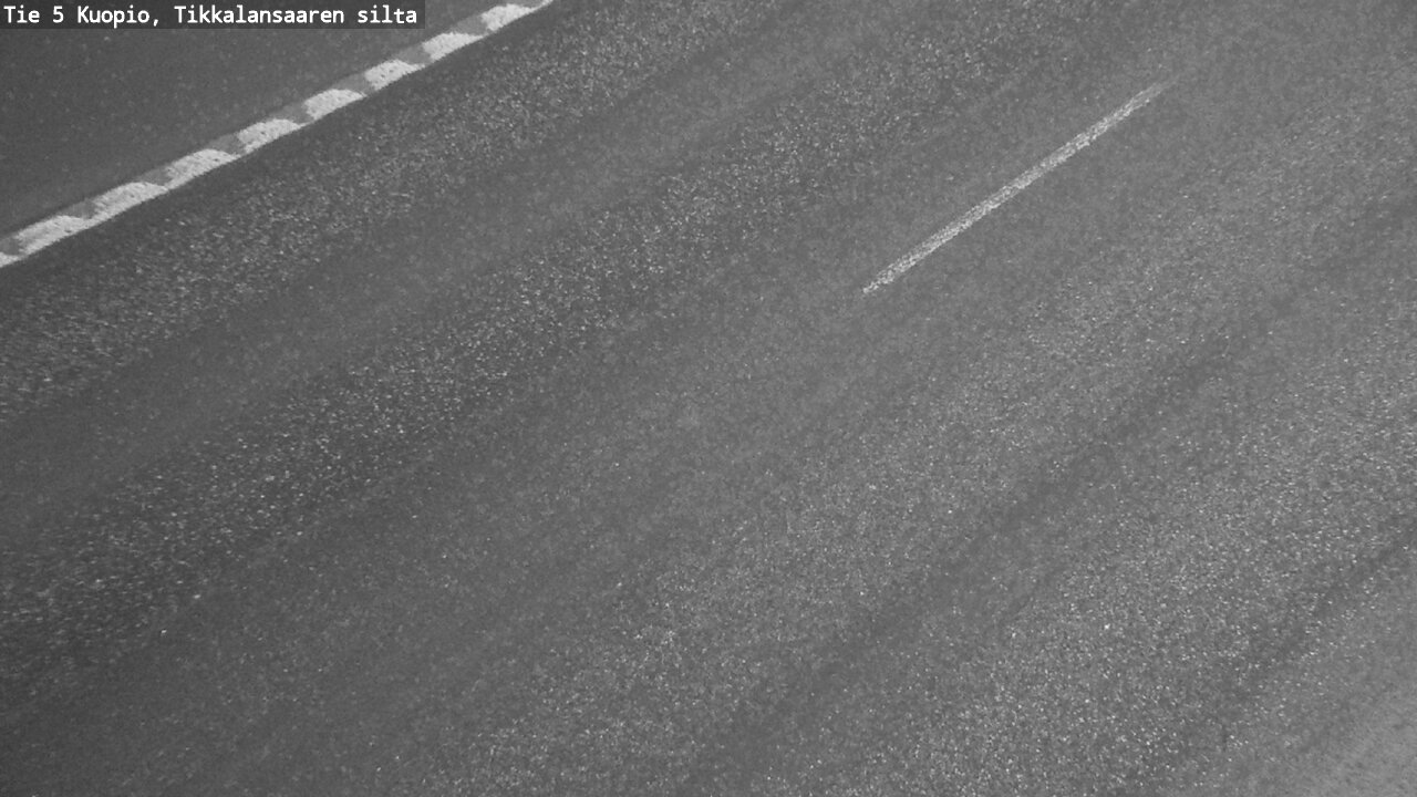 Weather Camera Image Road 5 Kuopio, Tikkalansaari, Kuopio, Pohjois-Savo