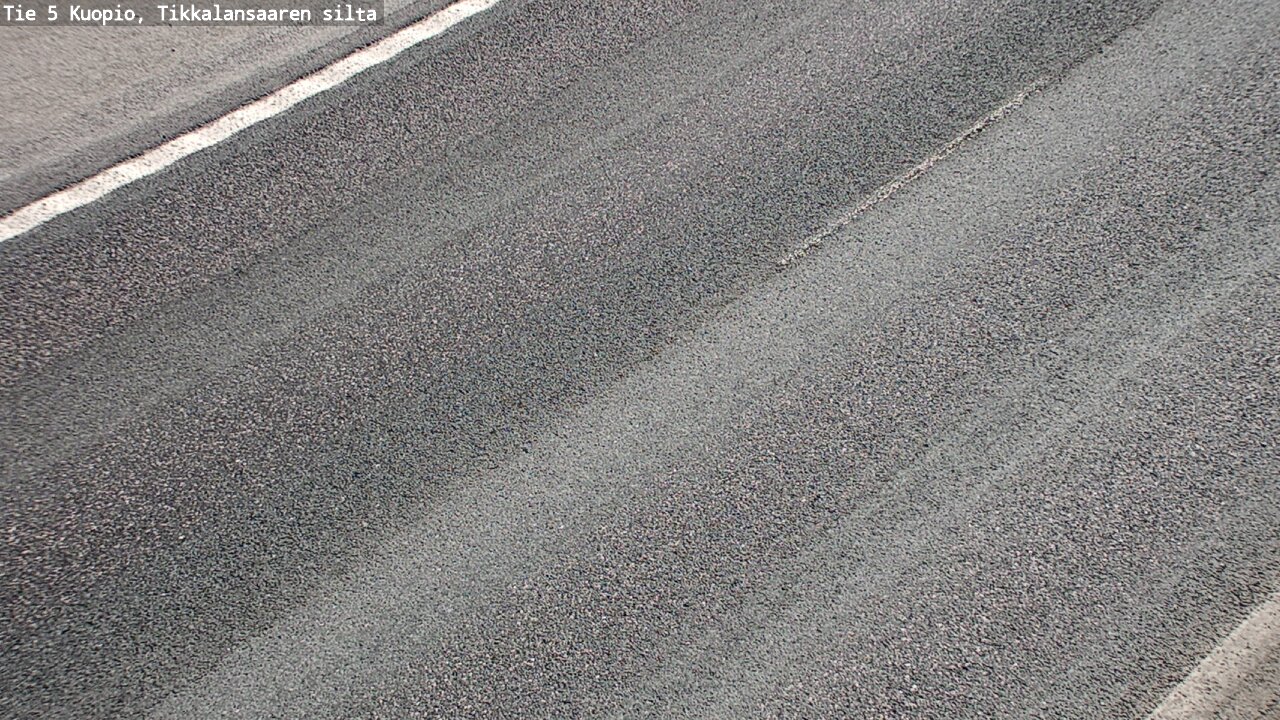 Weather Camera Image Väg 5 Kuopio, Tikkalansaari, Kuopio, Pohjois-Savo