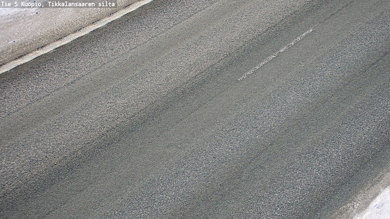 Weather Camera Image Väg 5 Kuopio, Tikkalansaari, Kuopio, Pohjois-Savo