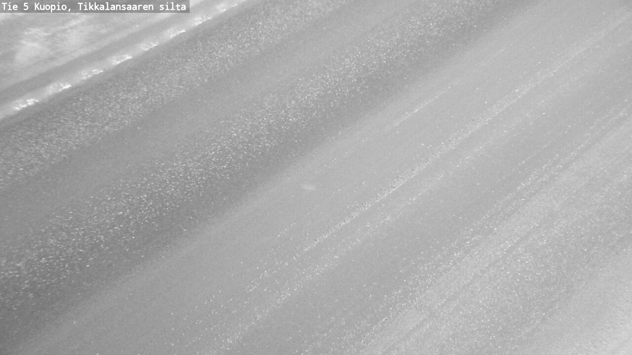 Weather Camera Image Road 5 Kuopio, Tikkalansaari, Kuopio, Pohjois-Savo