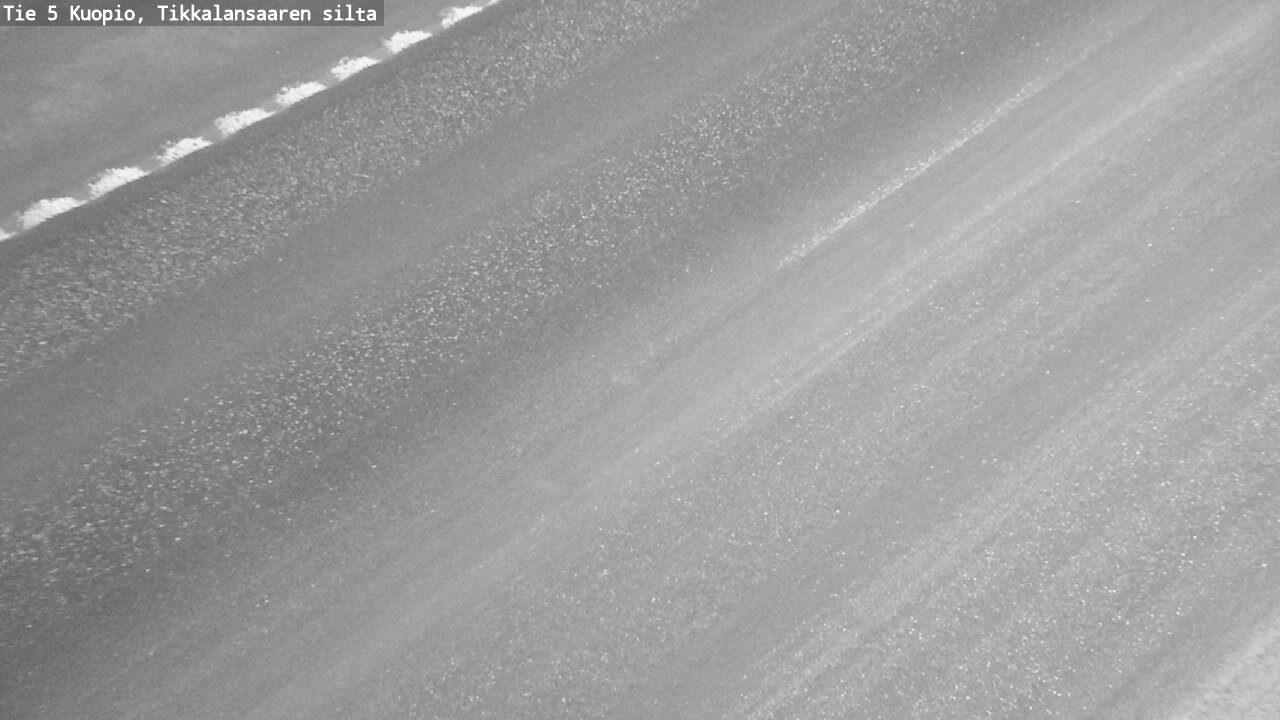 Weather Camera Image Road 5 Kuopio, Tikkalansaari, Kuopio, Pohjois-Savo