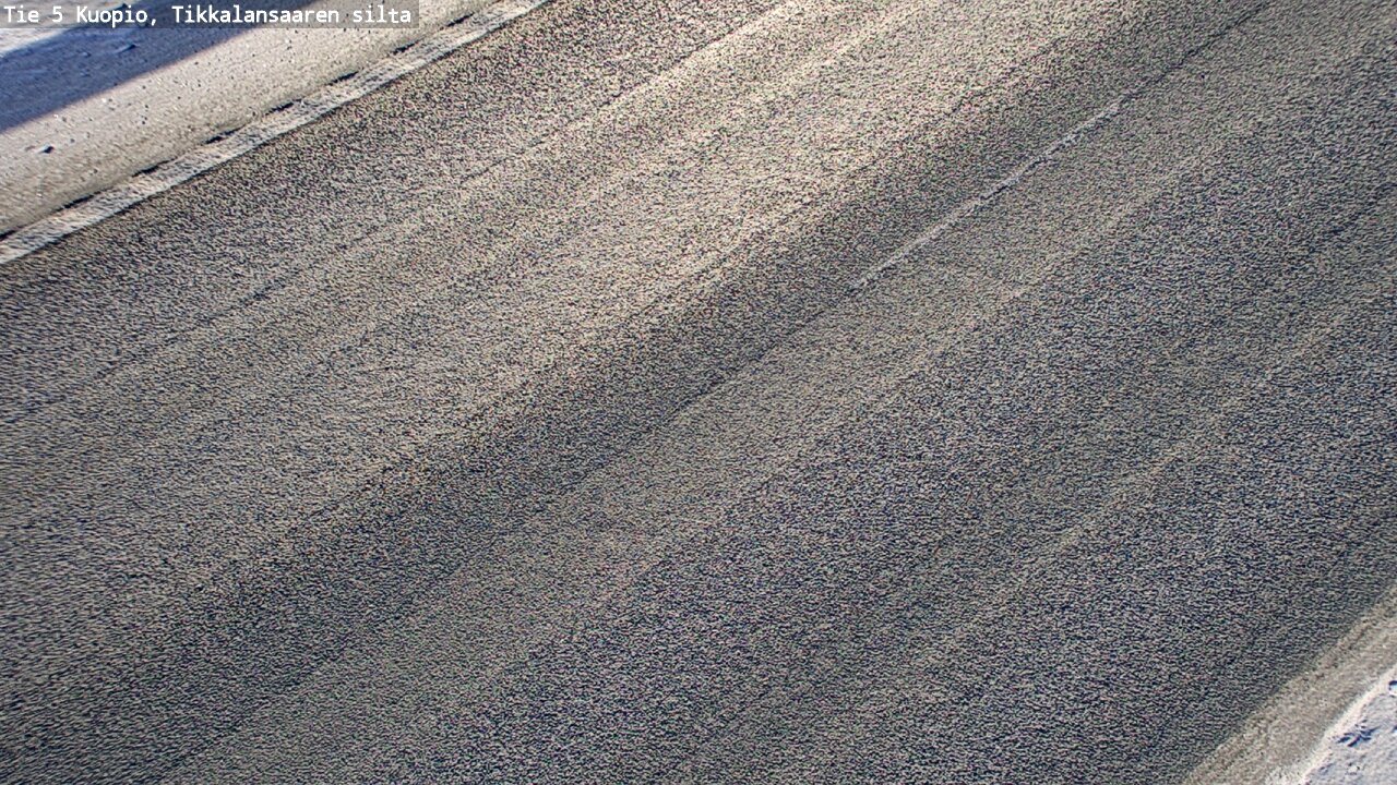 Weather Camera Image Väg 5 Kuopio, Tikkalansaari, Kuopio, Pohjois-Savo