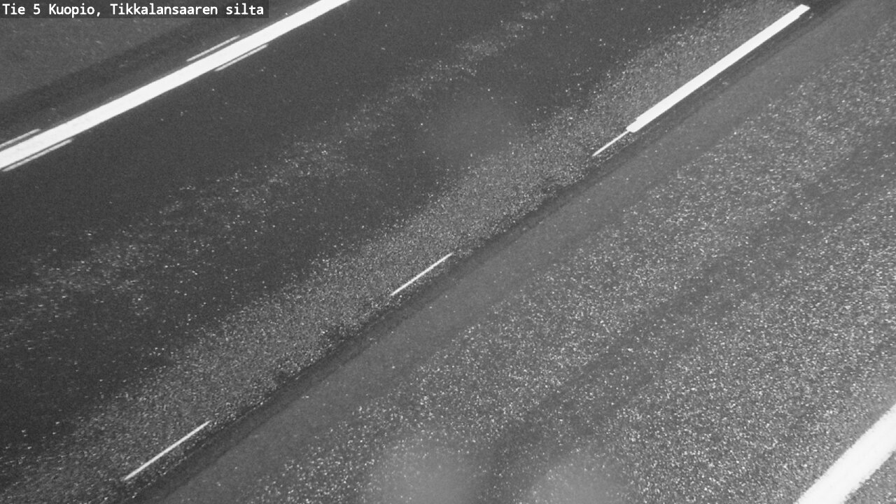 Weather Camera Image Road 5 Kuopio, Tikkalansaari, Kuopio, Pohjois-Savo