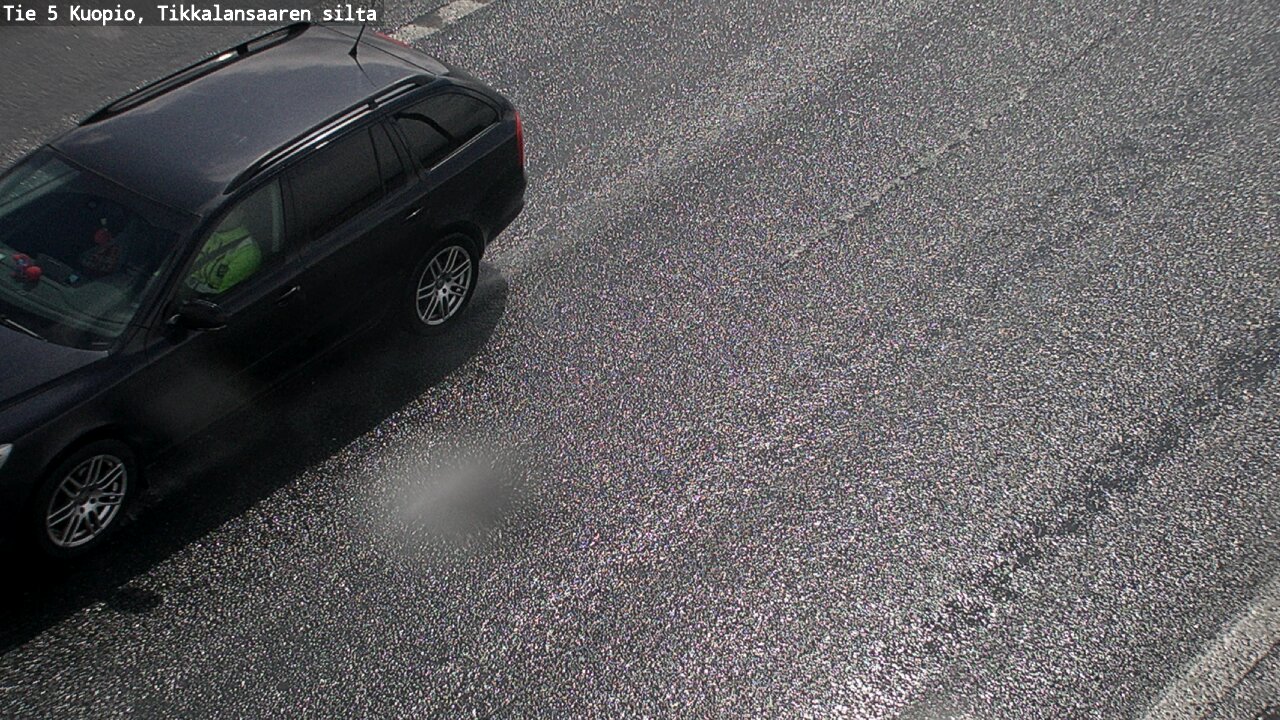 Weather Camera Image Väg 5 Kuopio, Tikkalansaari, Kuopio, Pohjois-Savo