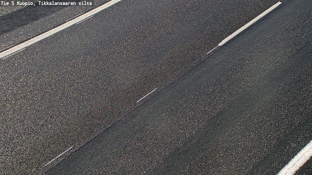 Weather Camera Image Road 5 Kuopio, Tikkalansaari, Kuopio, Pohjois-Savo