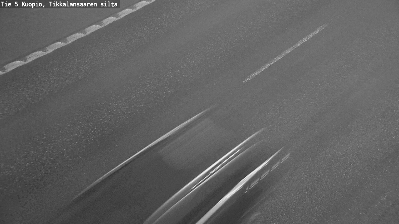 Weather Camera Image Road 5 Kuopio, Tikkalansaari, Kuopio, Pohjois-Savo