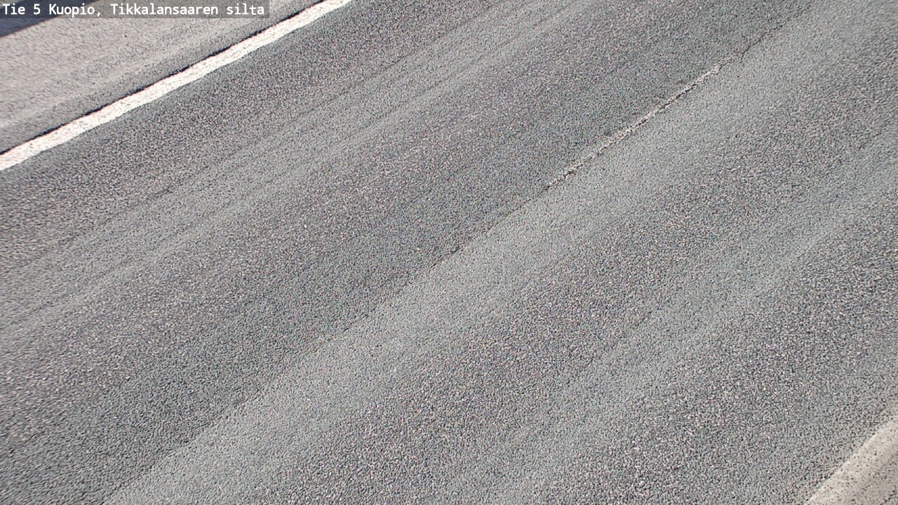 Weather Camera Image Väg 5 Kuopio, Tikkalansaari, Kuopio, Pohjois-Savo