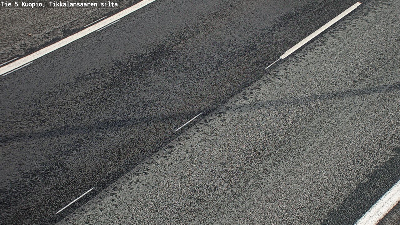 Weather Camera Image Road 5 Kuopio, Tikkalansaari, Kuopio, Pohjois-Savo