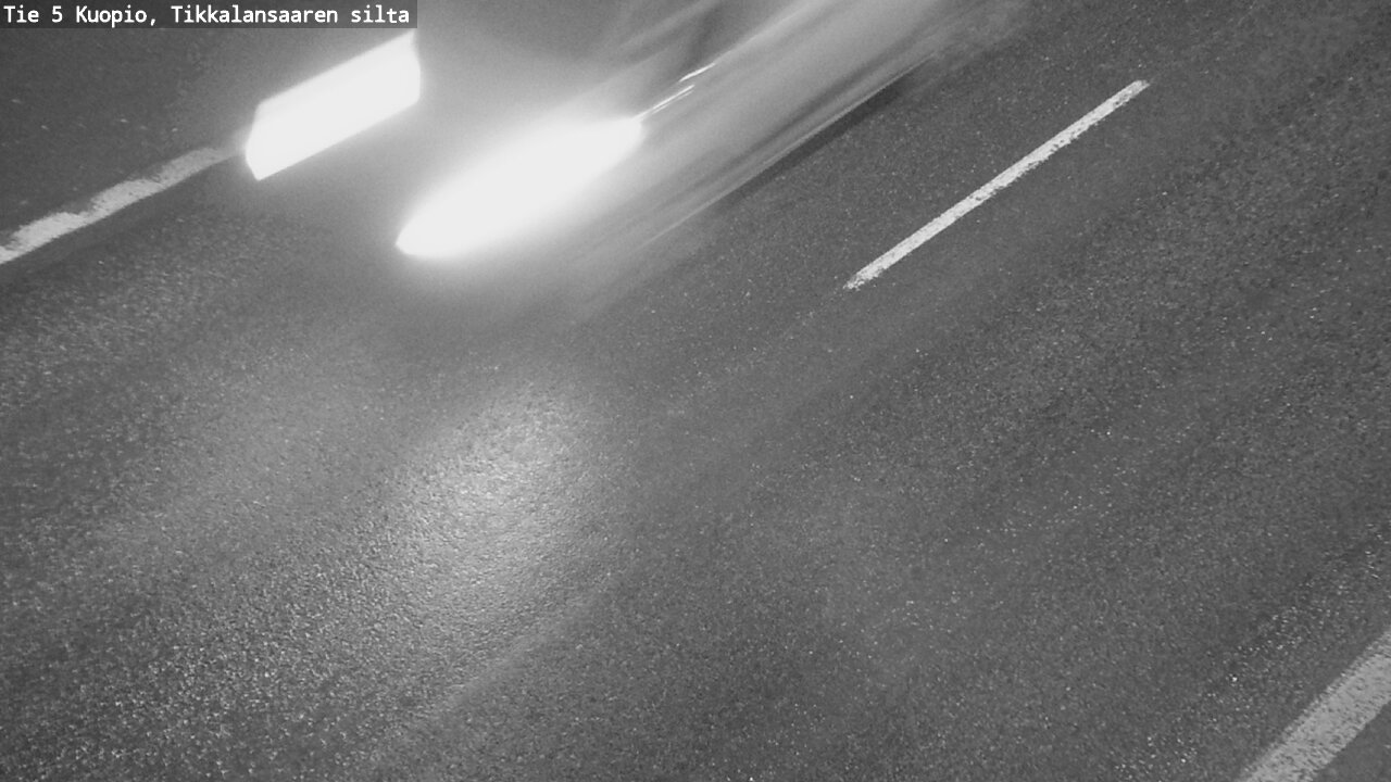 Weather Camera Image Väg 5 Kuopio, Tikkalansaari, Kuopio, Pohjois-Savo