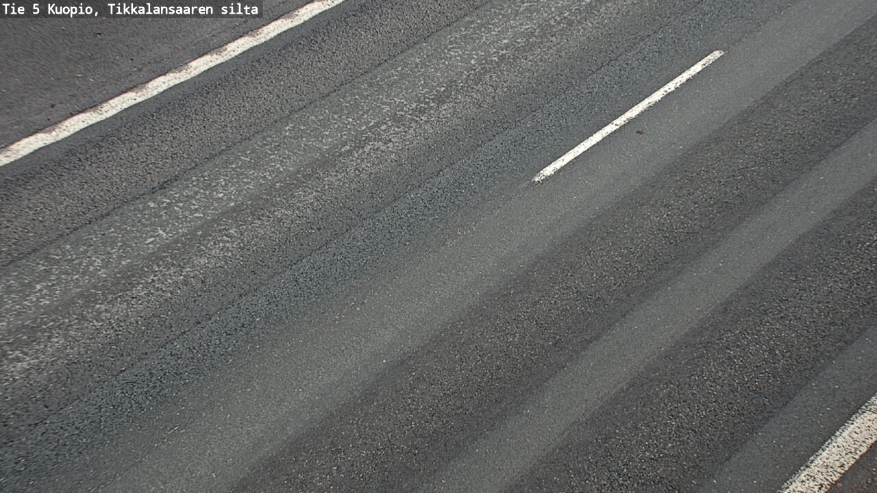 Weather Camera Image Väg 5 Kuopio, Tikkalansaari, Kuopio, Pohjois-Savo