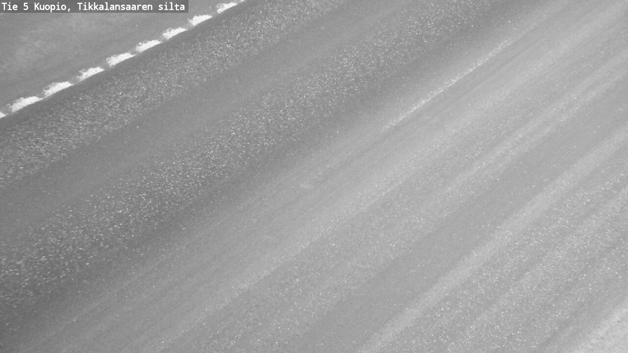 Weather Camera Image Road 5 Kuopio, Tikkalansaari, Kuopio, Pohjois-Savo