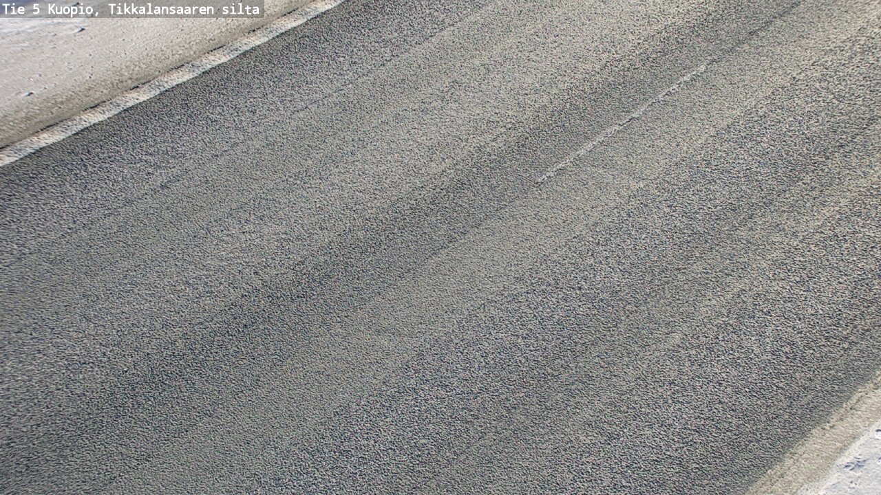 Weather Camera Image Väg 5 Kuopio, Tikkalansaari, Kuopio, Pohjois-Savo