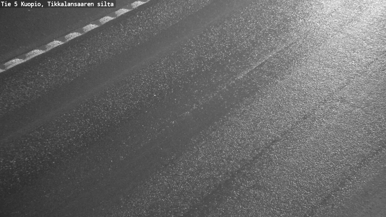 Weather Camera Image Road 5 Kuopio, Tikkalansaari, Kuopio, Pohjois-Savo