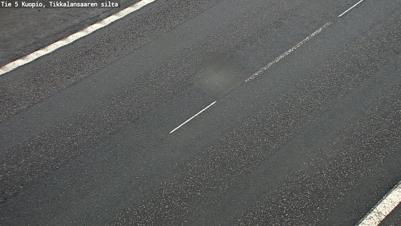 Weather Camera Image Väg 5 Kuopio, Tikkalansaari, Kuopio, Pohjois-Savo
