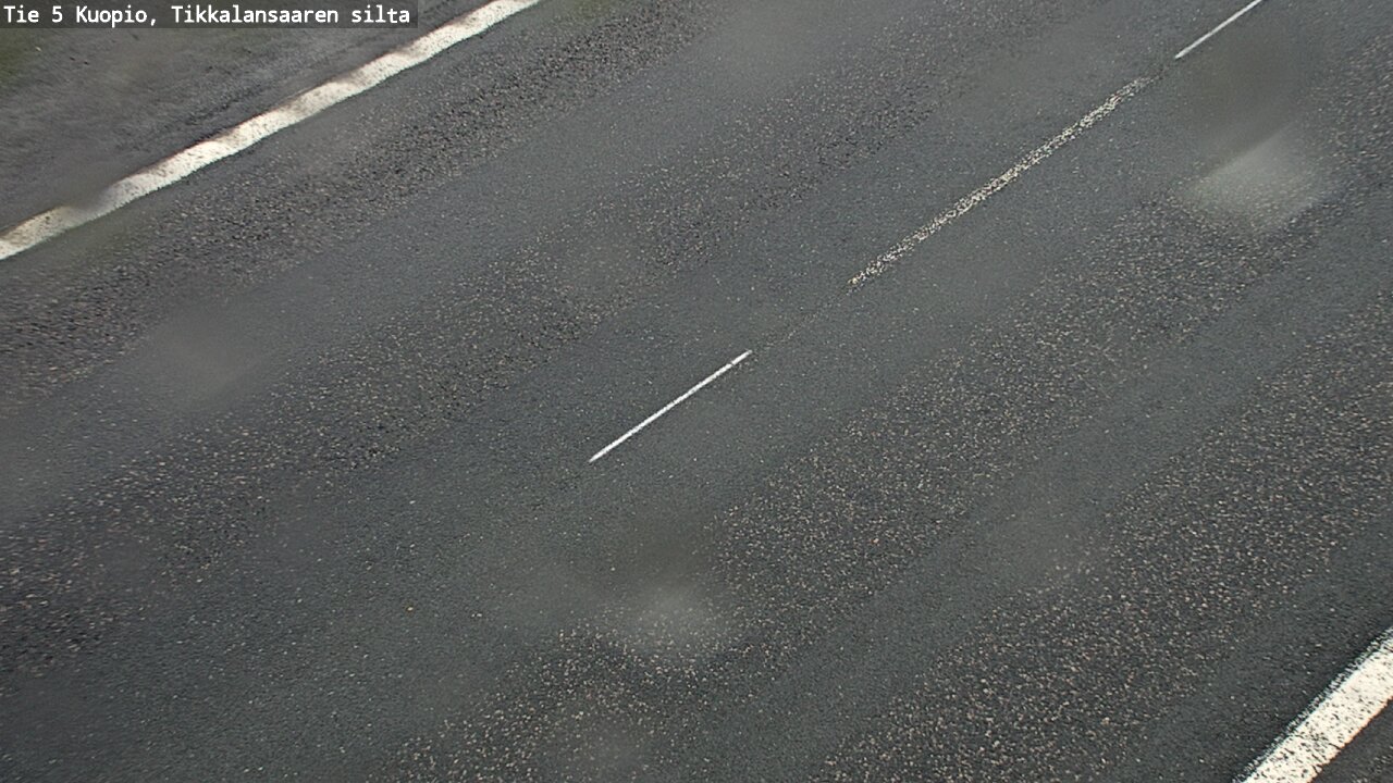 Weather Camera Image Road 5 Kuopio, Tikkalansaari, Kuopio, Pohjois-Savo