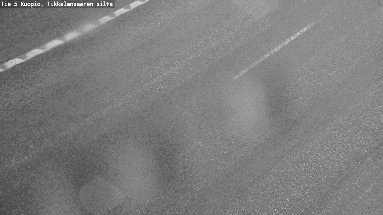 Weather Camera Image Väg 5 Kuopio, Tikkalansaari, Kuopio, Pohjois-Savo