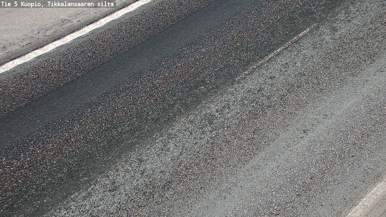 Weather Camera Image Väg 5 Kuopio, Tikkalansaari, Kuopio, Pohjois-Savo