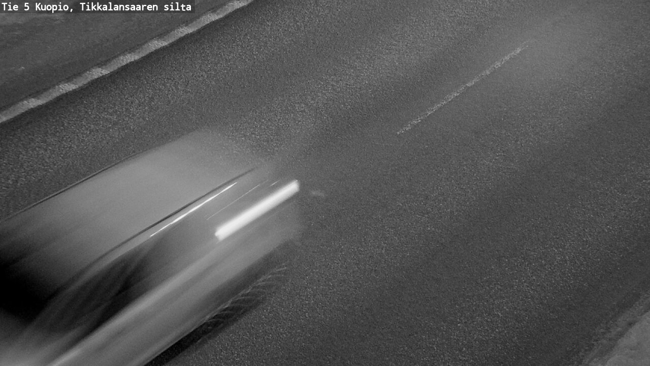 Weather Camera Image Väg 5 Kuopio, Tikkalansaari, Kuopio, Pohjois-Savo