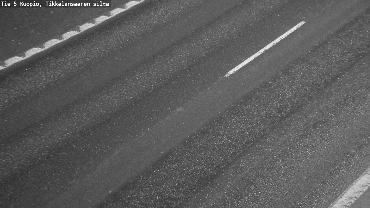 Weather Camera Image Road 5 Kuopio, Tikkalansaari, Kuopio, Pohjois-Savo
