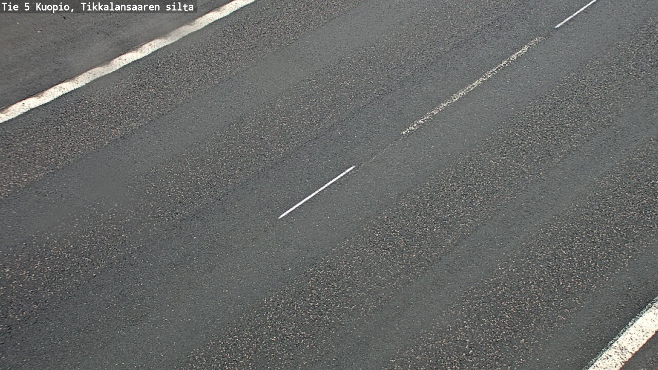 Weather Camera Image Väg 5 Kuopio, Tikkalansaari, Kuopio, Pohjois-Savo