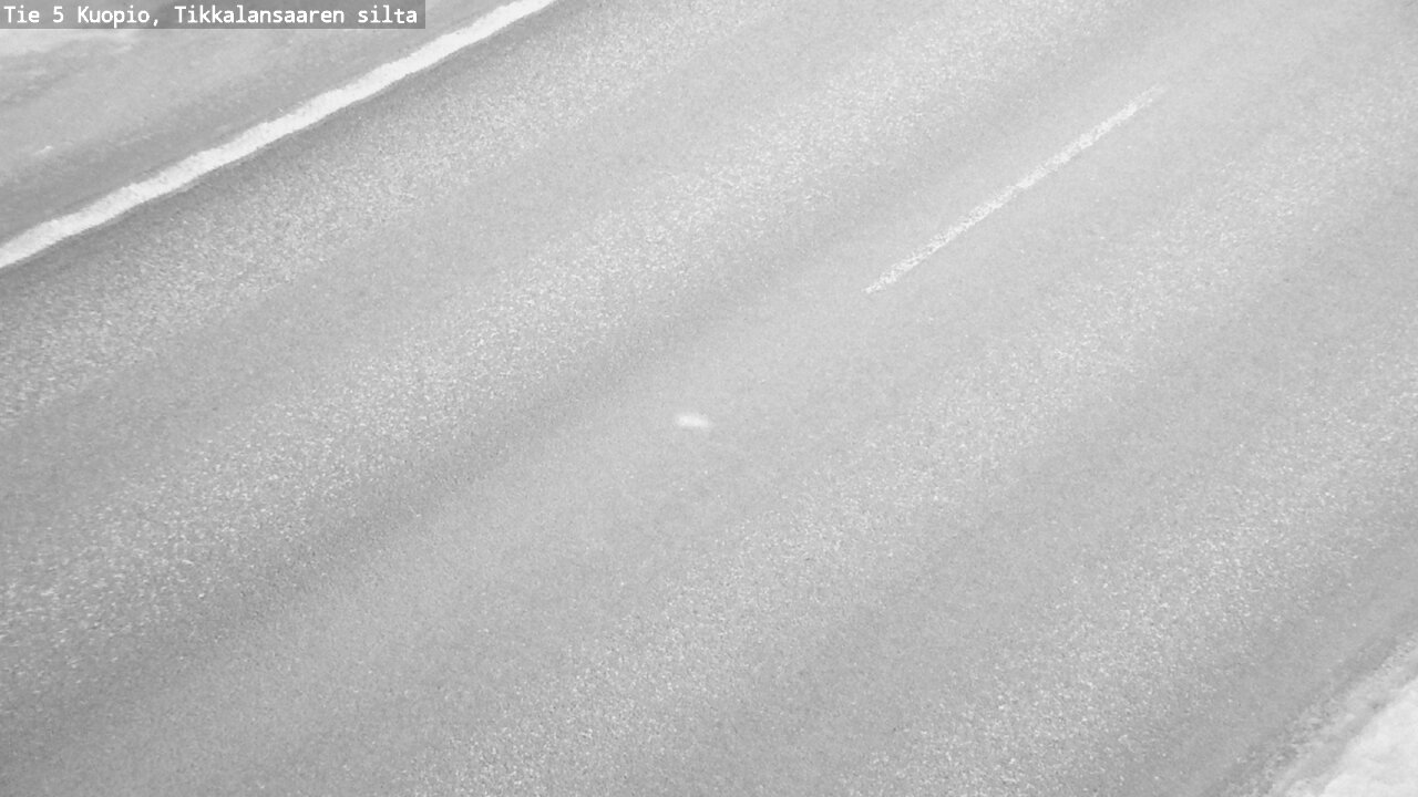Weather Camera Image Väg 5 Kuopio, Tikkalansaari, Kuopio, Pohjois-Savo