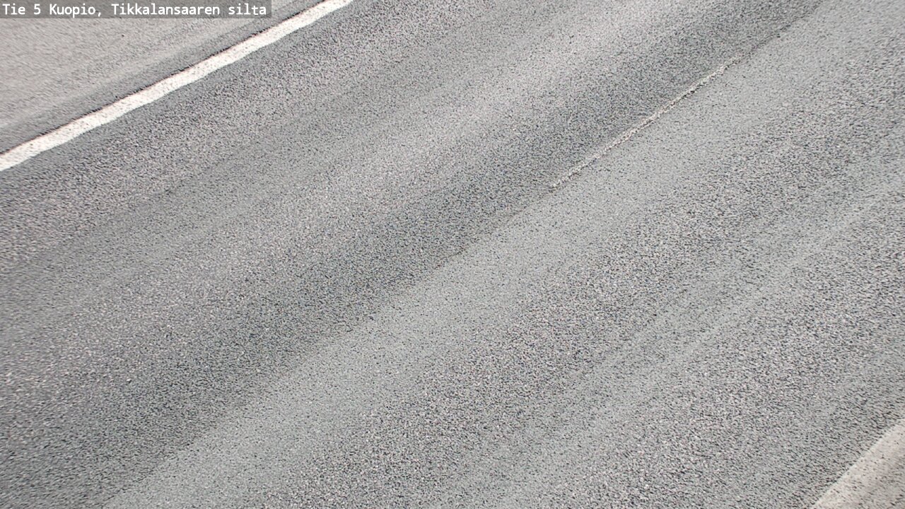 Weather Camera Image Väg 5 Kuopio, Tikkalansaari, Kuopio, Pohjois-Savo