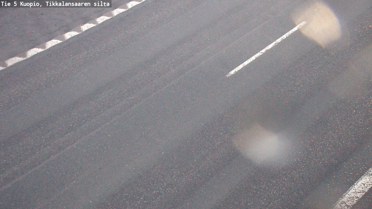 Weather Camera Image Väg 5 Kuopio, Tikkalansaari, Kuopio, Pohjois-Savo