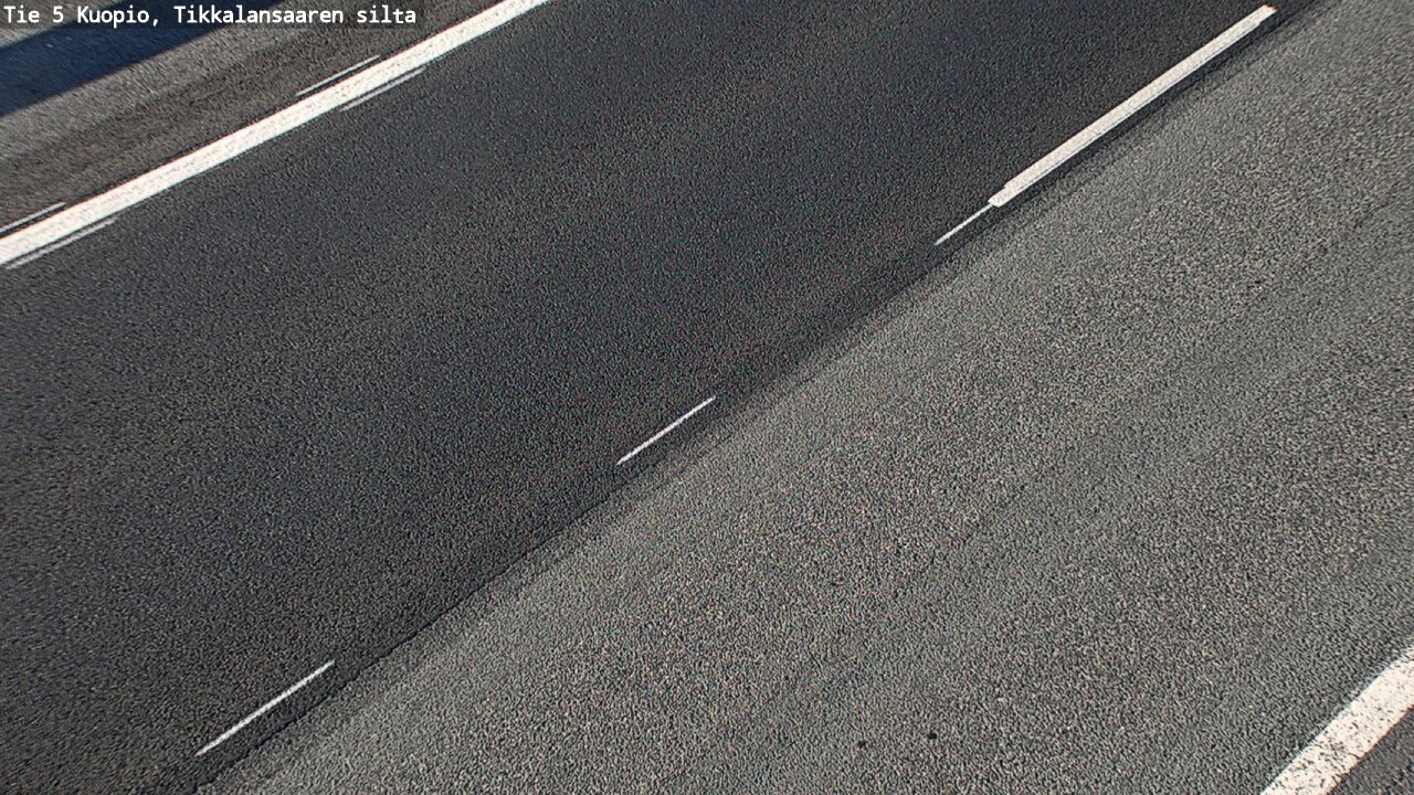 Weather Camera Image Road 5 Kuopio, Tikkalansaari, Kuopio, Pohjois-Savo