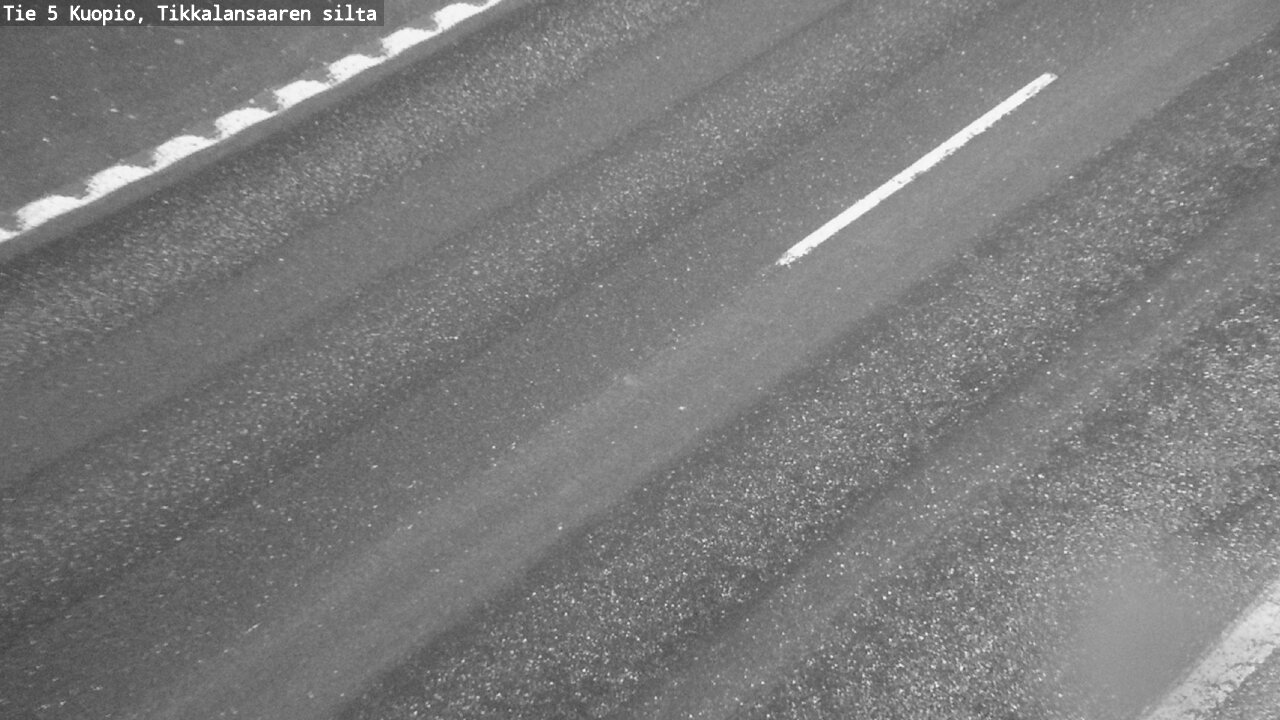 Weather Camera Image Road 5 Kuopio, Tikkalansaari, Kuopio, Pohjois-Savo