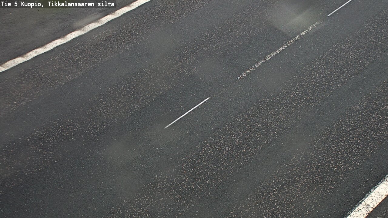 Weather Camera Image Väg 5 Kuopio, Tikkalansaari, Kuopio, Pohjois-Savo