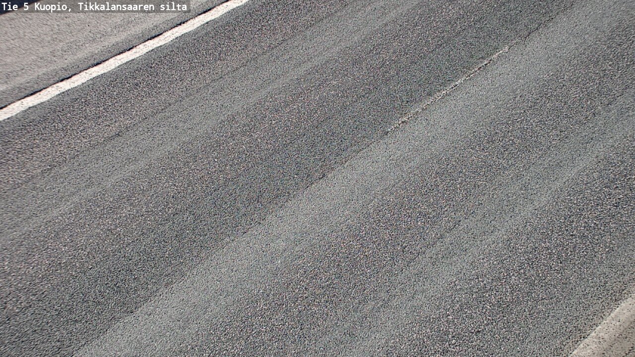 Weather Camera Image Väg 5 Kuopio, Tikkalansaari, Kuopio, Pohjois-Savo