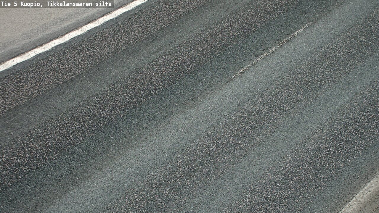 Weather Camera Image Väg 5 Kuopio, Tikkalansaari, Kuopio, Pohjois-Savo