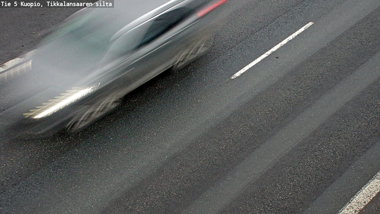 Weather Camera Image Väg 5 Kuopio, Tikkalansaari, Kuopio, Pohjois-Savo