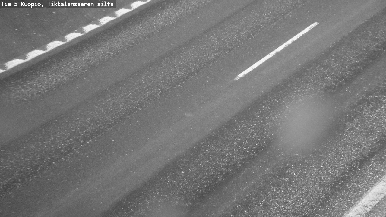 Weather Camera Image Road 5 Kuopio, Tikkalansaari, Kuopio, Pohjois-Savo