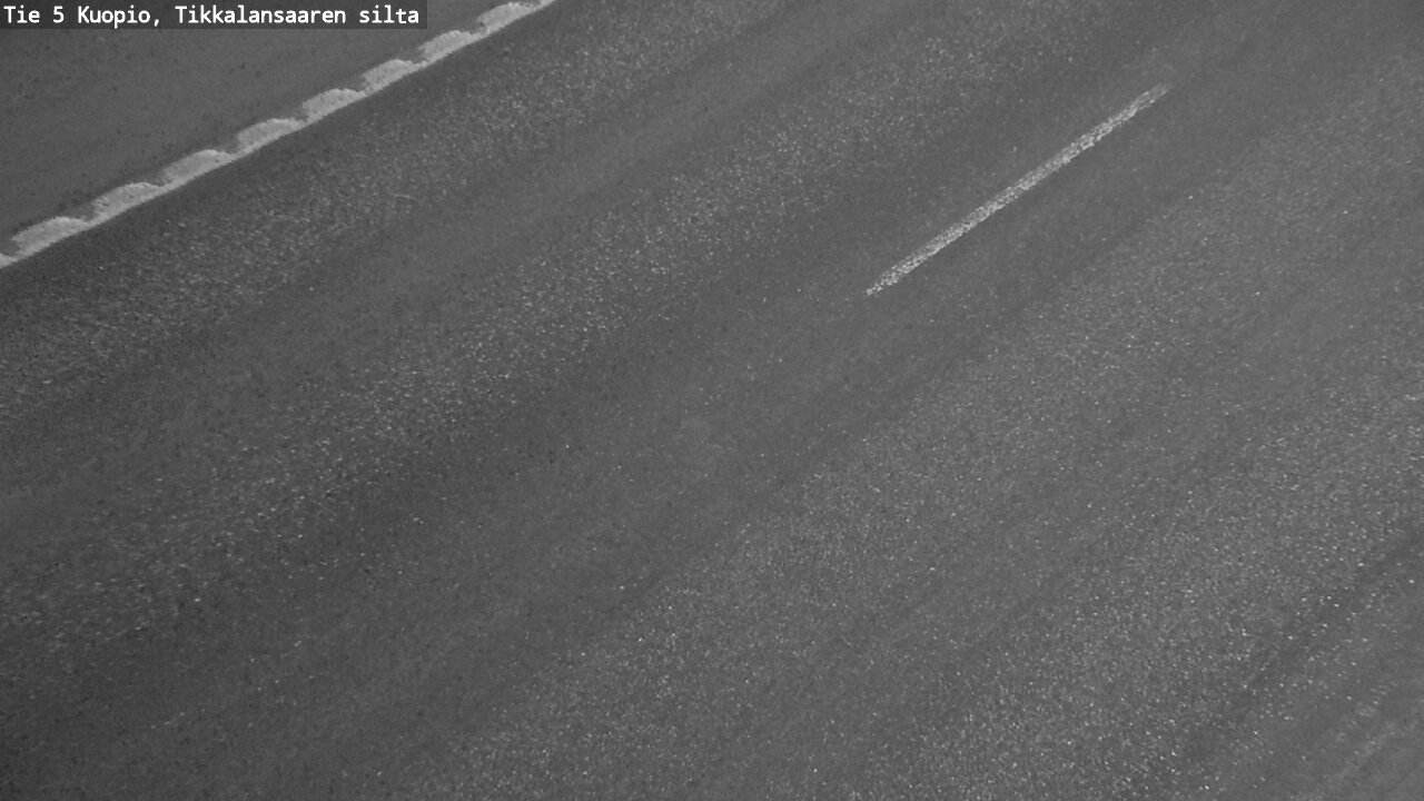 Weather Camera Image Road 5 Kuopio, Tikkalansaari, Kuopio, Pohjois-Savo