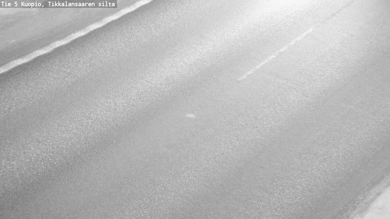 Weather Camera Image Väg 5 Kuopio, Tikkalansaari, Kuopio, Pohjois-Savo