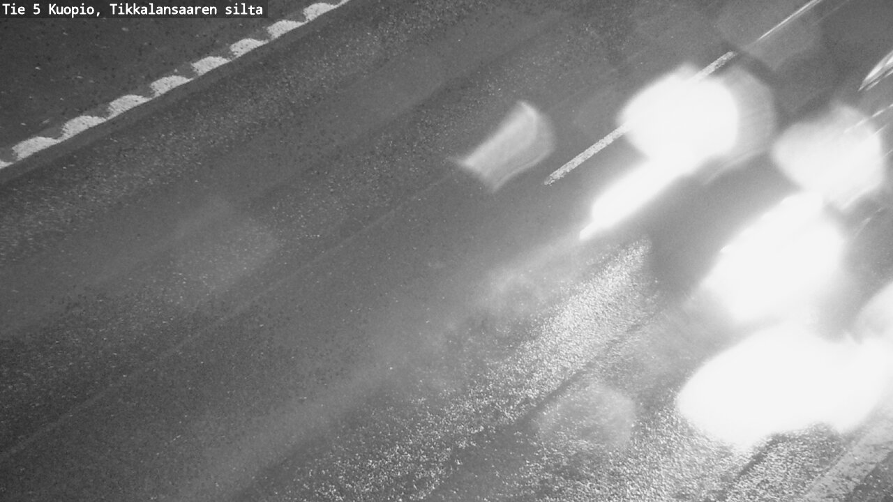 Weather Camera Image Väg 5 Kuopio, Tikkalansaari, Kuopio, Pohjois-Savo