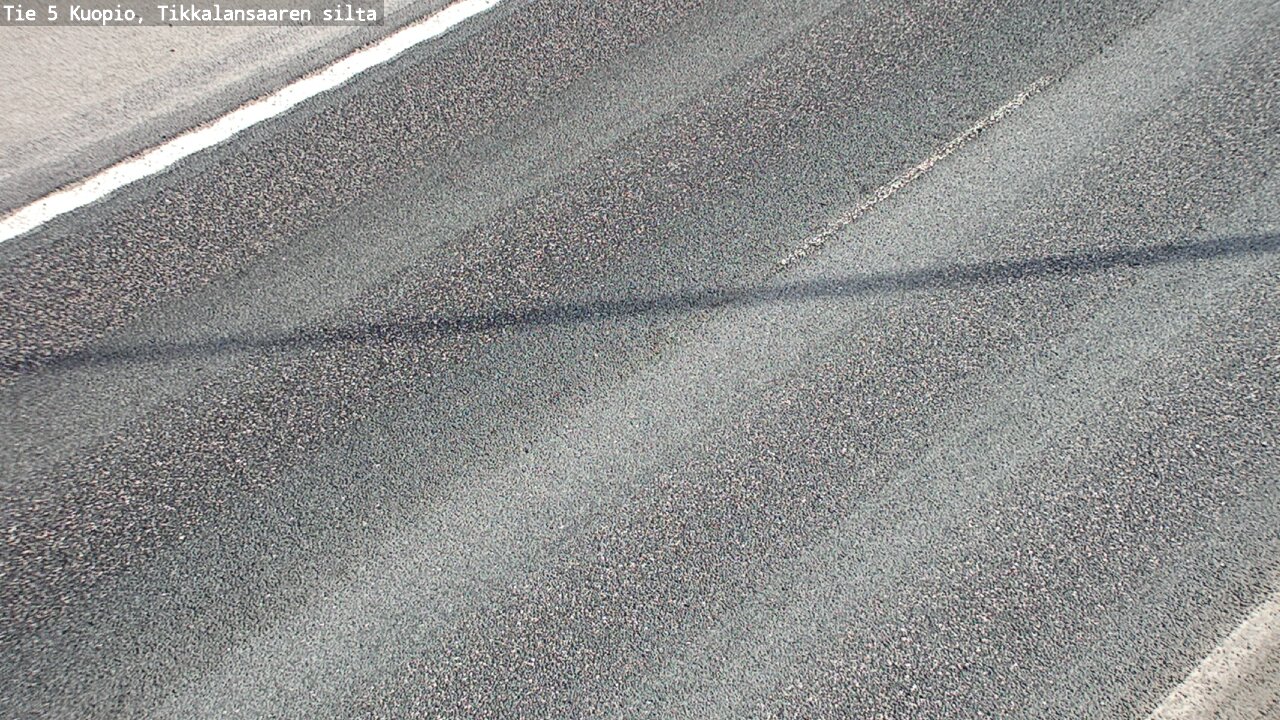 Weather Camera Image Väg 5 Kuopio, Tikkalansaari, Kuopio, Pohjois-Savo