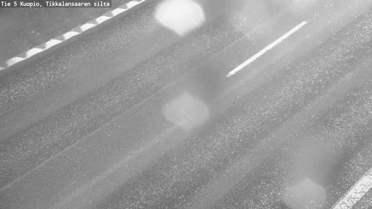 Weather Camera Image Väg 5 Kuopio, Tikkalansaari, Kuopio, Pohjois-Savo
