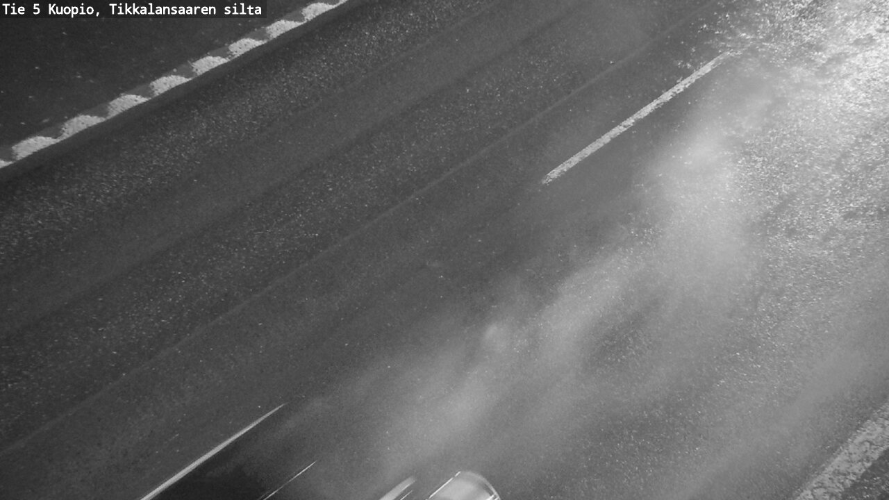Weather Camera Image Väg 5 Kuopio, Tikkalansaari, Kuopio, Pohjois-Savo