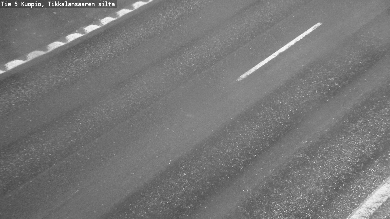 Weather Camera Image Väg 5 Kuopio, Tikkalansaari, Kuopio, Pohjois-Savo