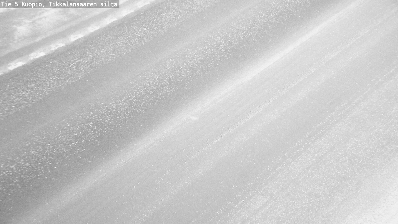 Weather Camera Image Road 5 Kuopio, Tikkalansaari, Kuopio, Pohjois-Savo