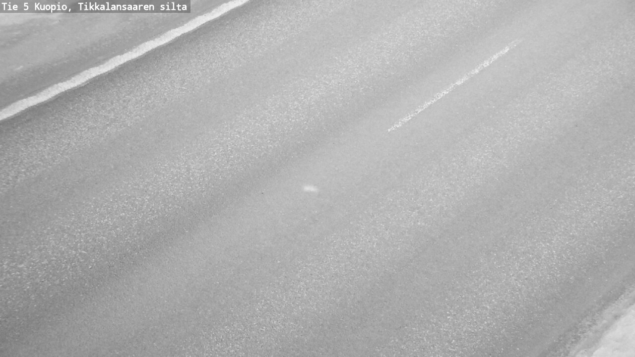 Weather Camera Image Väg 5 Kuopio, Tikkalansaari, Kuopio, Pohjois-Savo