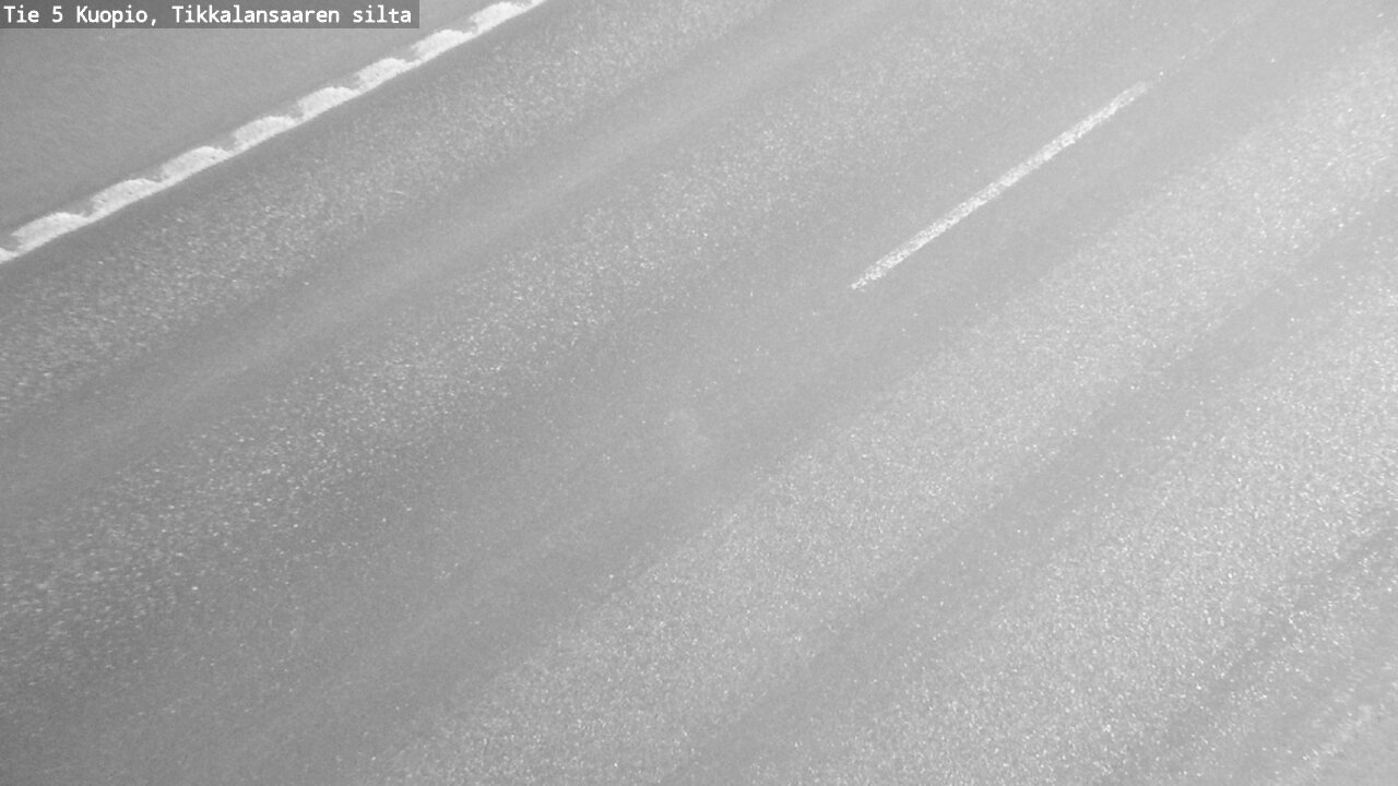 Weather Camera Image Road 5 Kuopio, Tikkalansaari, Kuopio, Pohjois-Savo