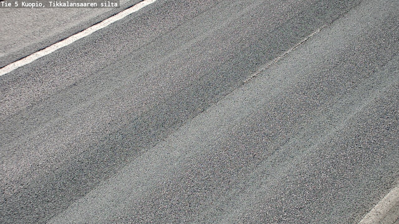 Weather Camera Image Väg 5 Kuopio, Tikkalansaari, Kuopio, Pohjois-Savo