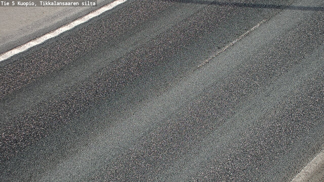 Weather Camera Image Väg 5 Kuopio, Tikkalansaari, Kuopio, Pohjois-Savo